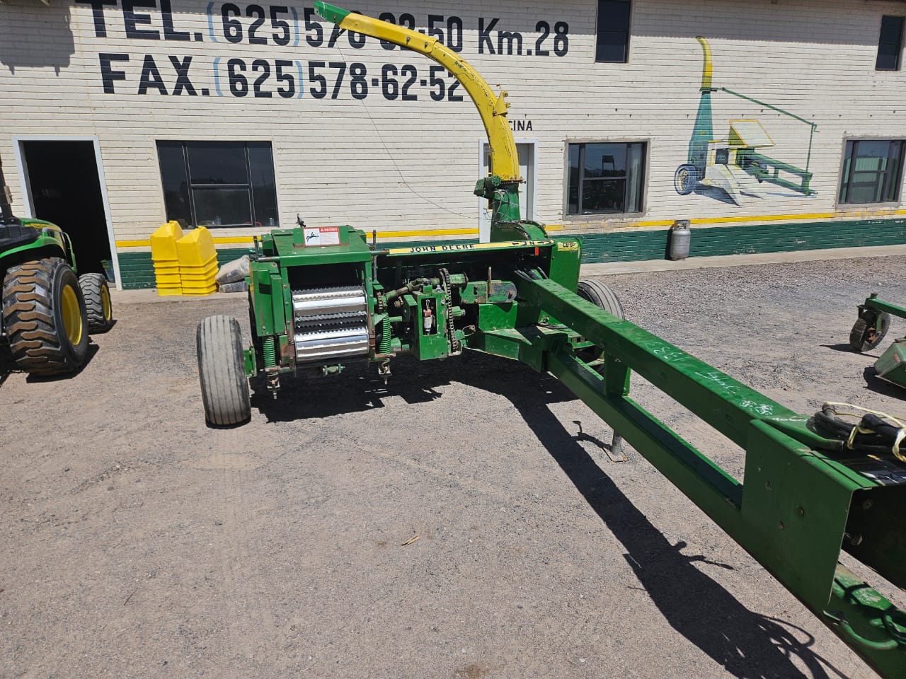 Enciladora de foraje marca john deere modelo 3950