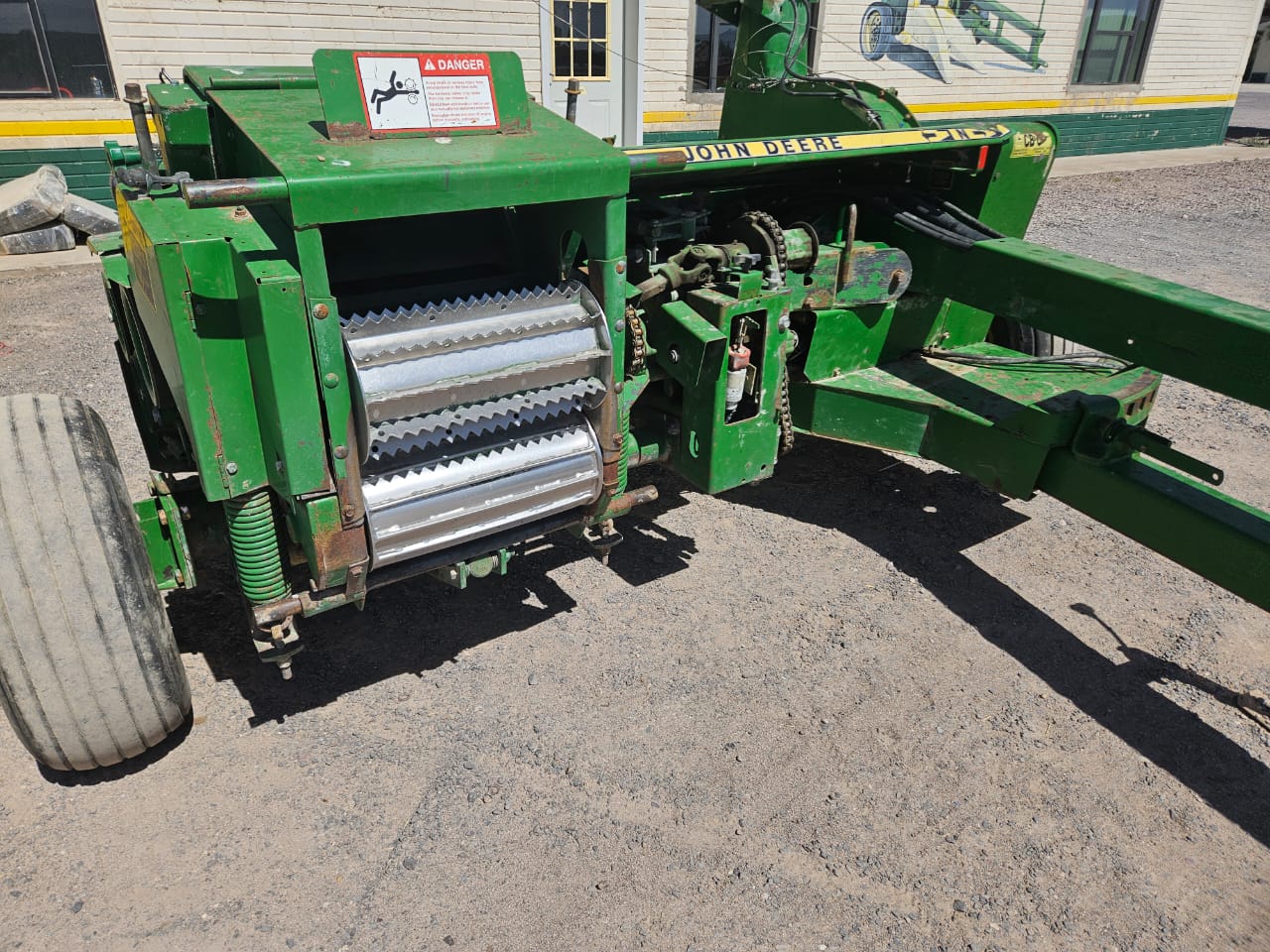 Enciladora de foraje marca john deere modelo 3950