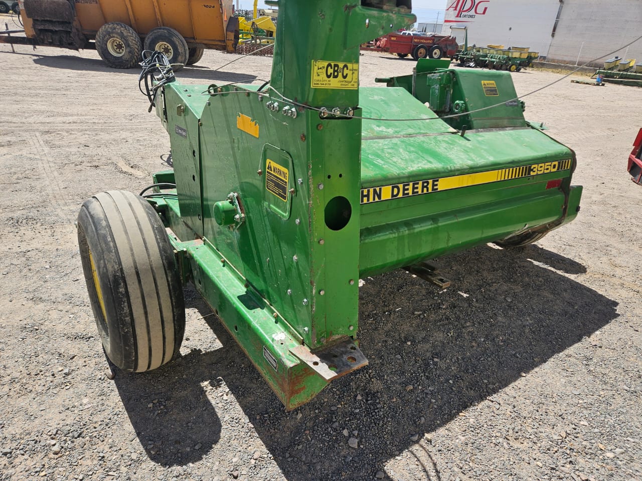 Enciladora de foraje marca john deere modelo 3950