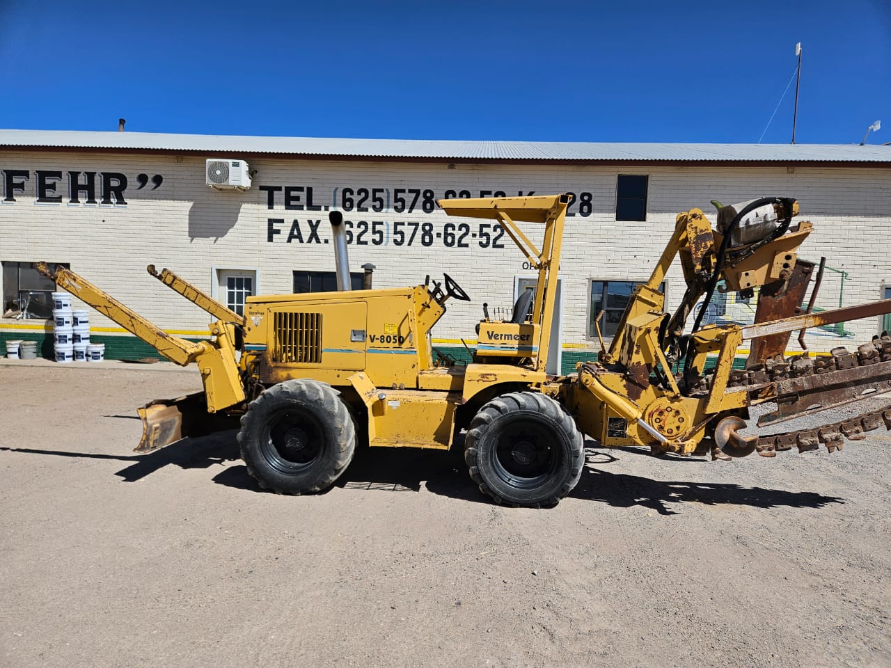Zanjuadora outoprupolsada marca vereer modelo V-8050