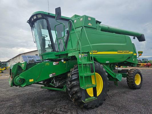 Trilladora john deere modelo 9550 saca pajas