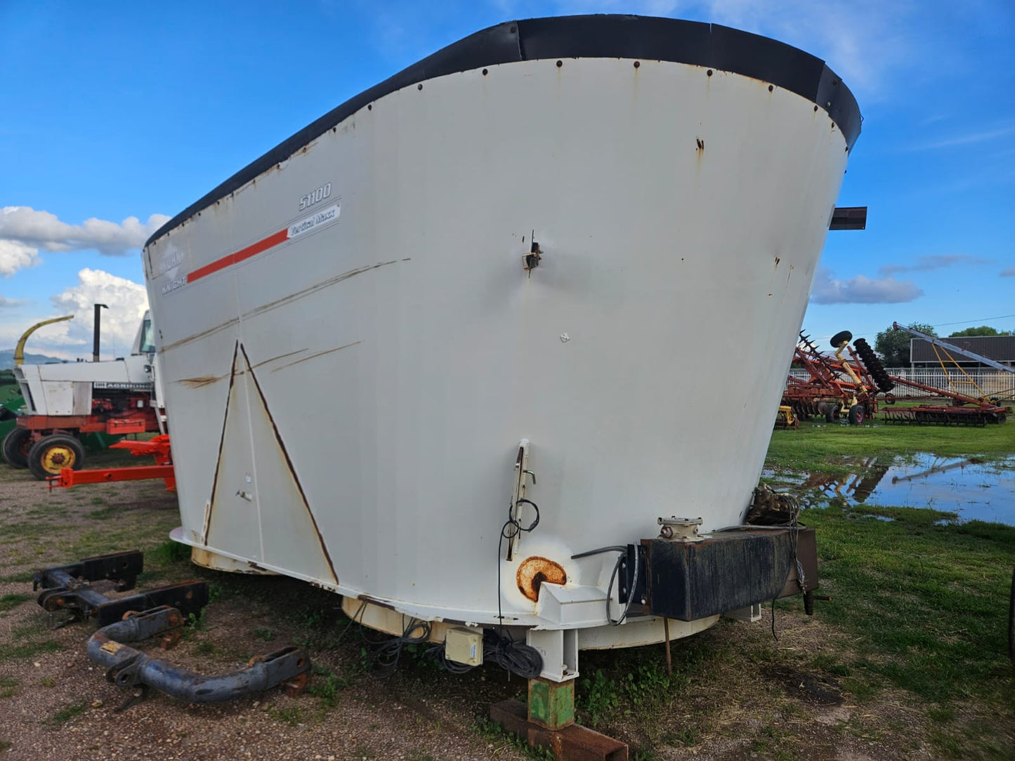 Revolvedora estacionaria