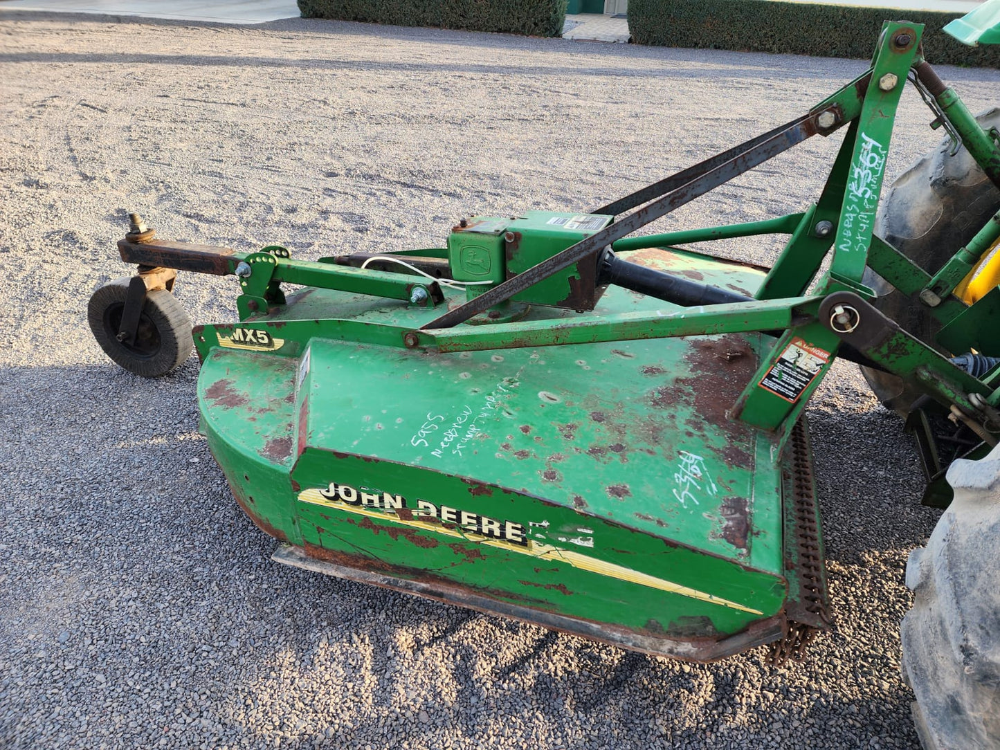 DESVARADORA MARCA JOHN DEERE MODELO MX5