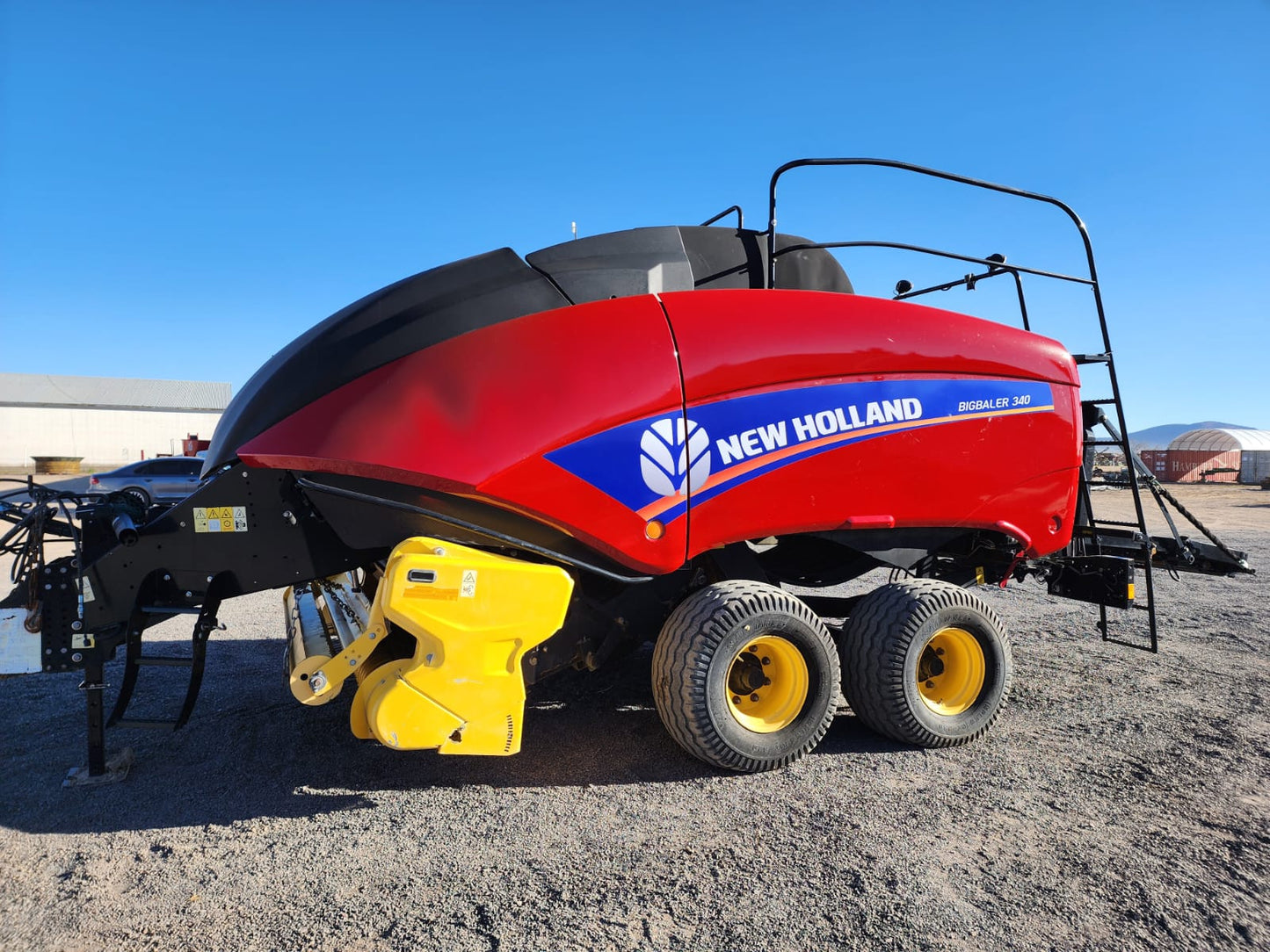 Empacadora  New Holland modelo 340s año 2015