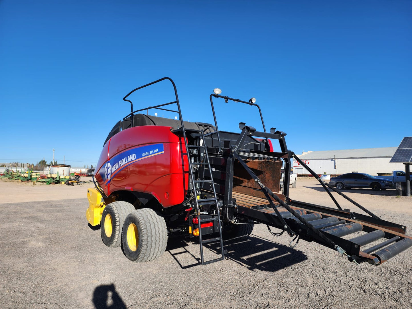 Empacadora  New Holland modelo 340s año 2015