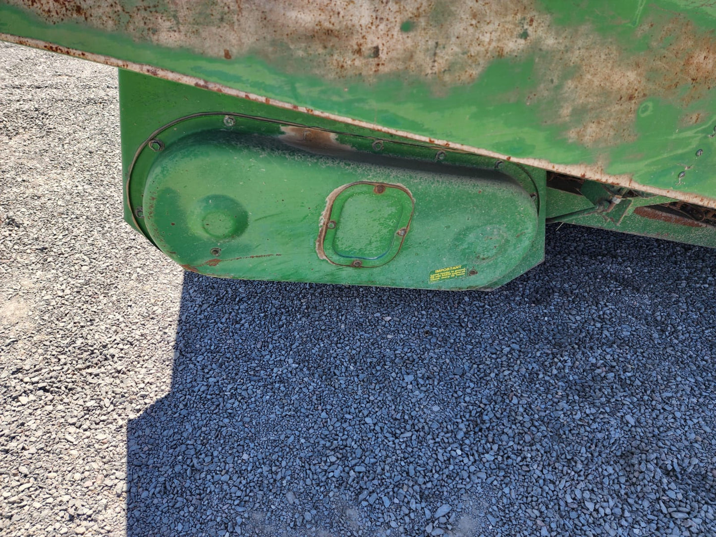Cabezal de maiz de 6 surcos mraca john deere modelo 643