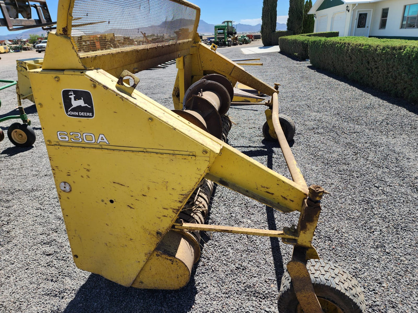 Cabezal para enciladora marca john deere modelo 630A