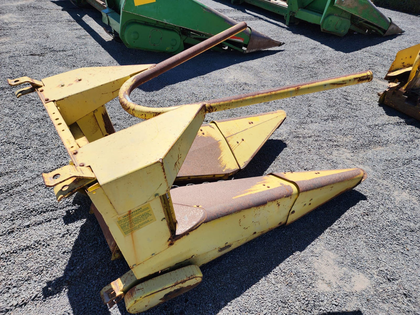 Cabezal para enciladora de 1 surco marca john deere