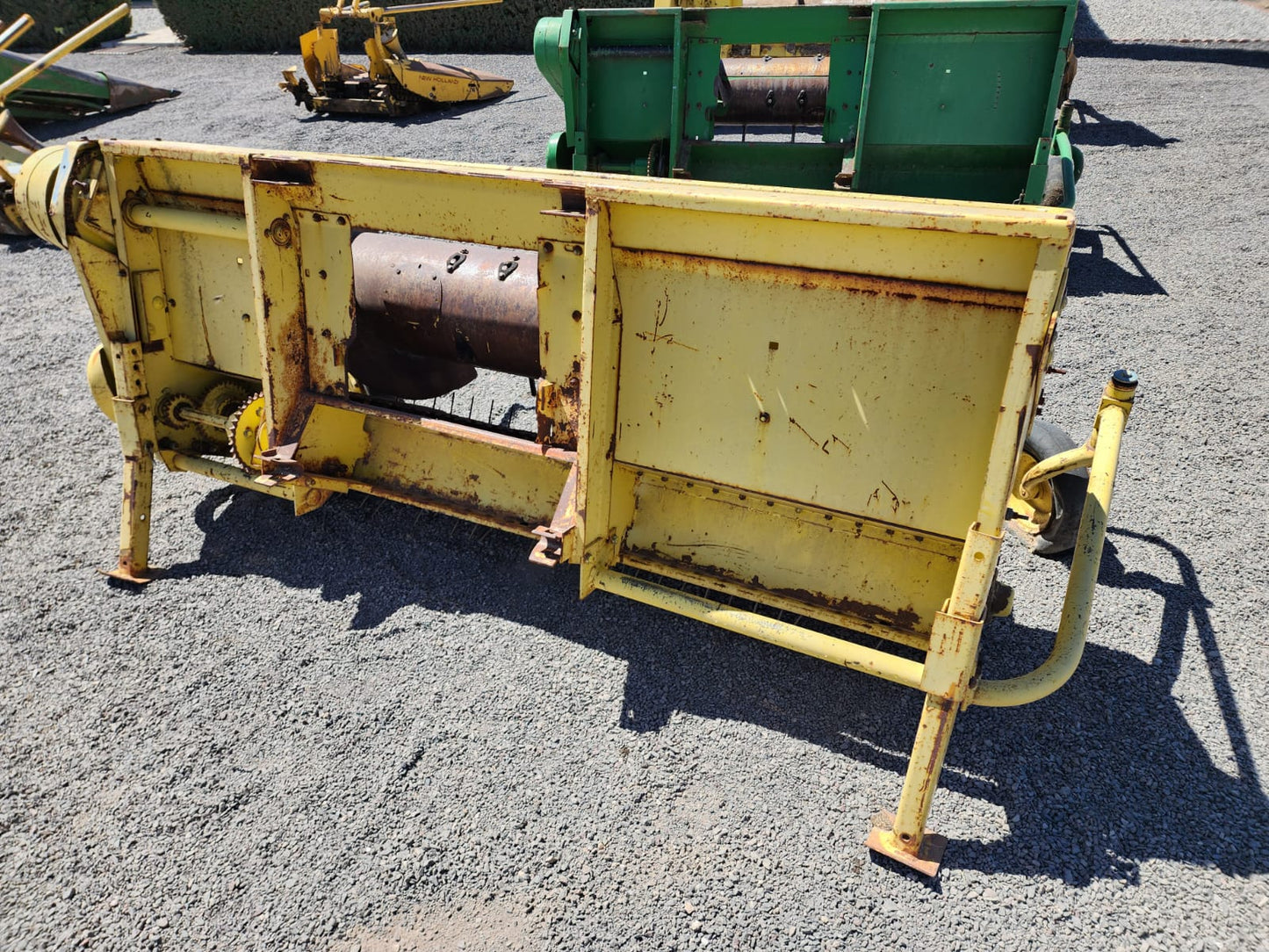 Cabezal pick-up para enciladora marca john deere