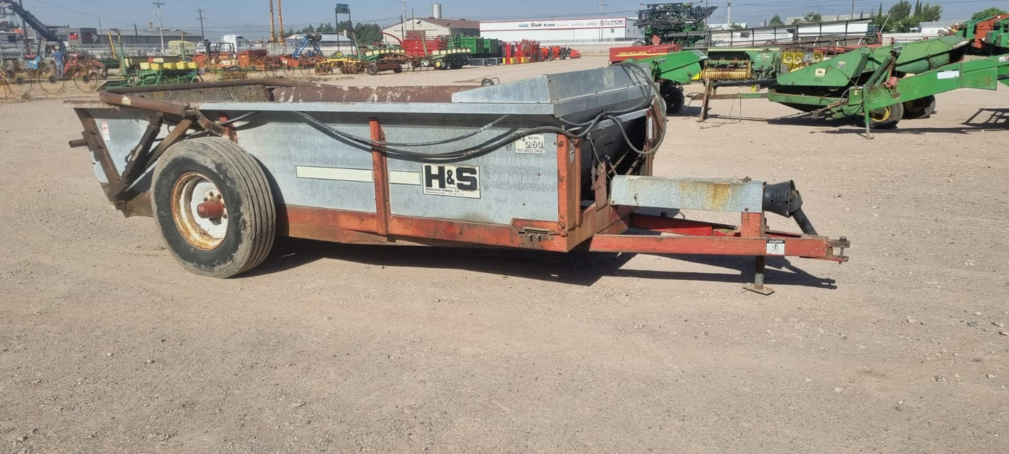 REMOLQUE ESTIERCOLERO DE 1 EJE MARCA H&S