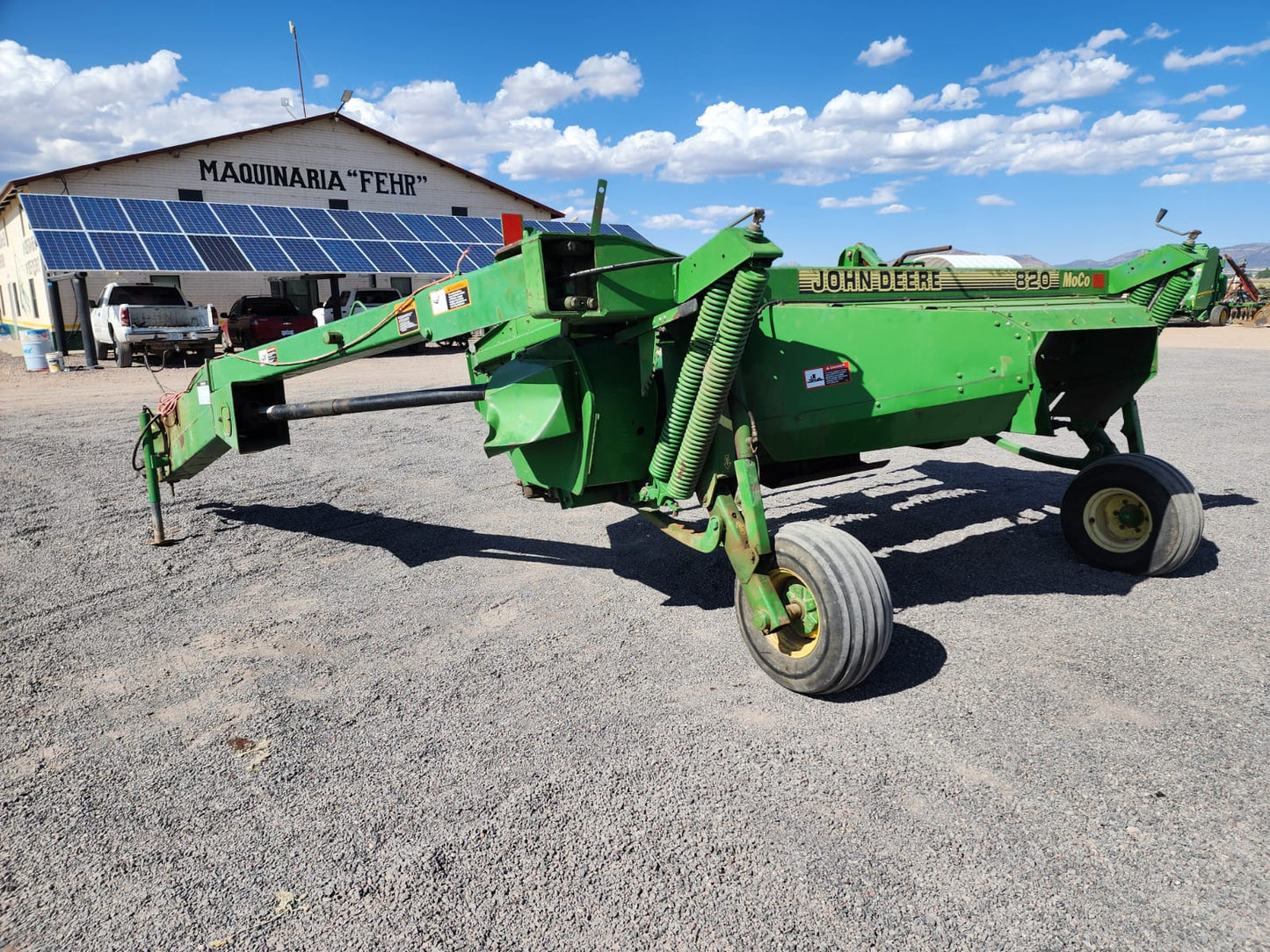 CORTADORA DE AVENA MARCA JOHN DEERE MODELO MOCO 820