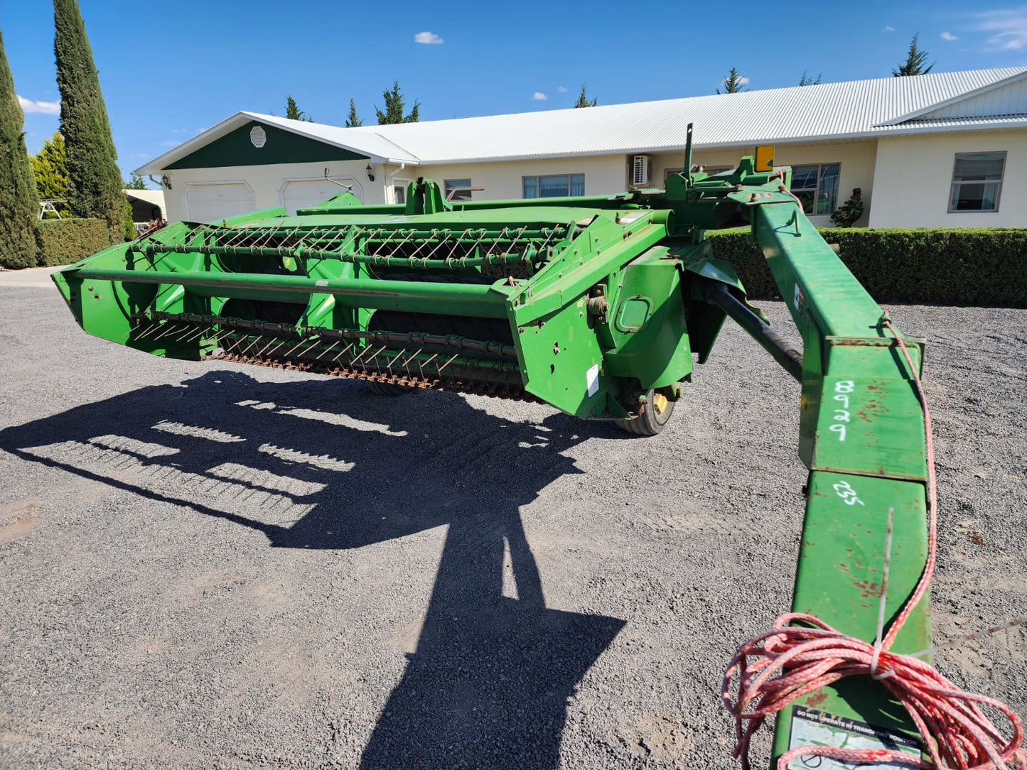 CORTADORA DE AVENA MARCA JOHN DEERE MODELO MOCO 820